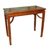 A fine 17th century Chinese Ju-mu side table