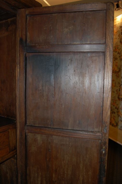 Pair of Chinese 18th Century Wooden Cabinets For Sale 2