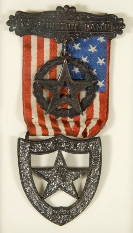 GRAPHIC MEDAL FROM THE PATRIOTIC ORDER SONS OF AMERICA