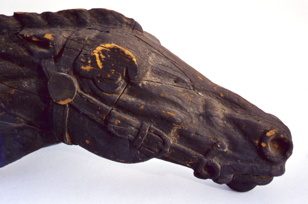 HORSE HEAD TRADE SIGN, LAST QUARTER 19TH CENTURY:
