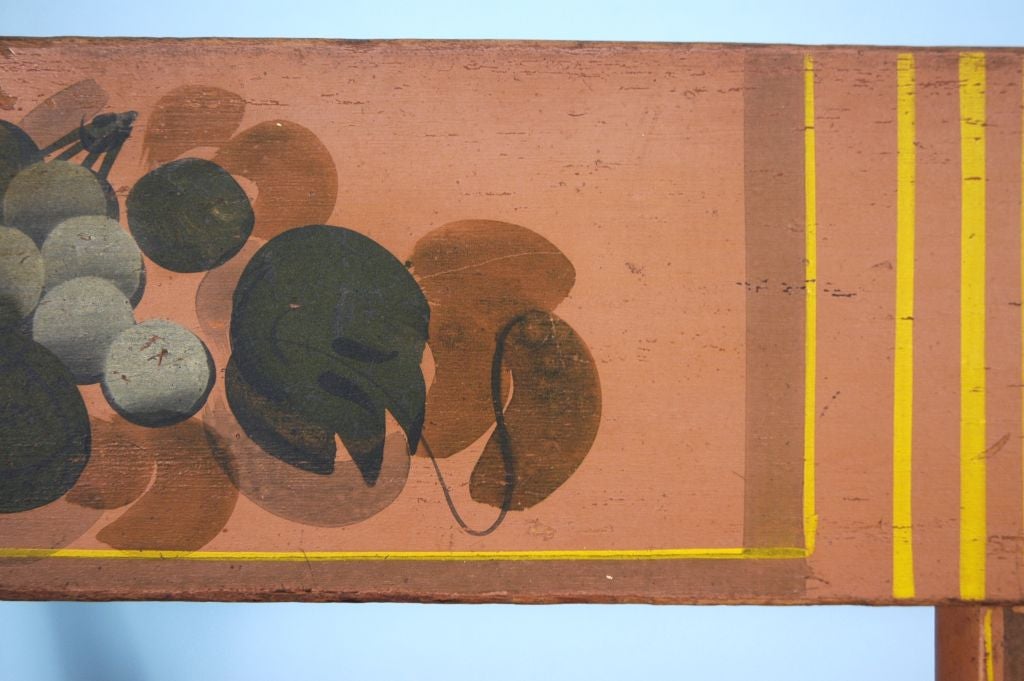 PAINT-DECORATED, PENNSYLVANIA SETTEE