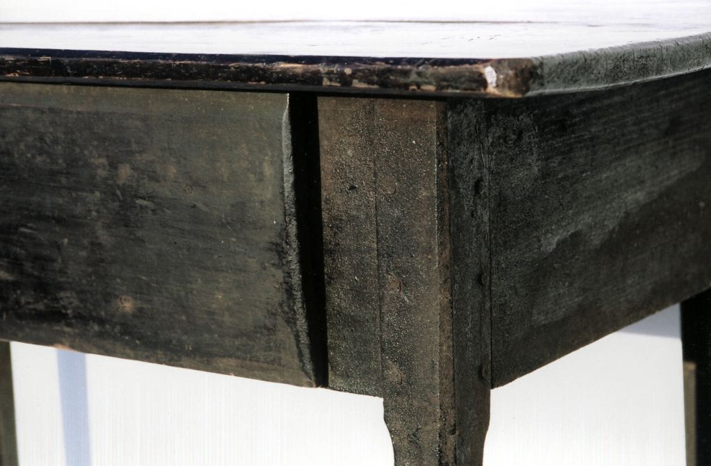 19th Century SHENANDOAH VALLEY HUNT-BOARD-TYPE WORK TABLE