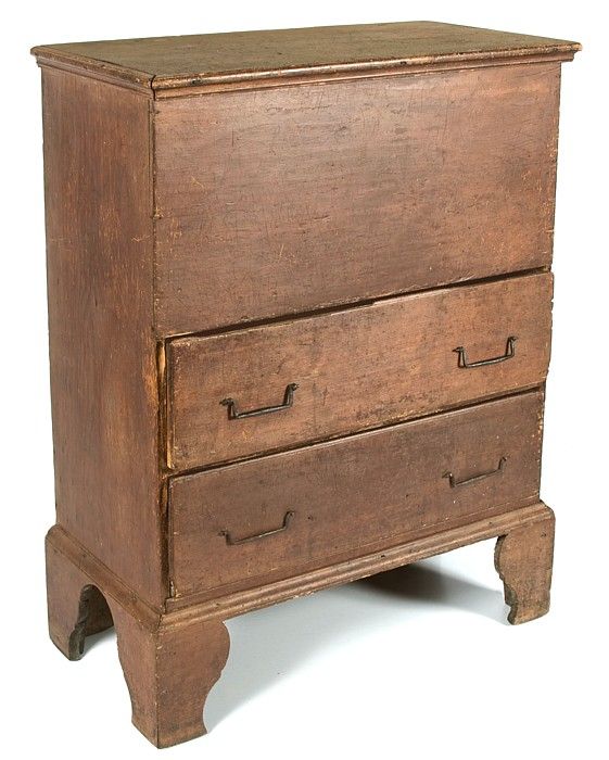 narrow blanket chest