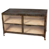 Industrial European Two Shelf Cabinet