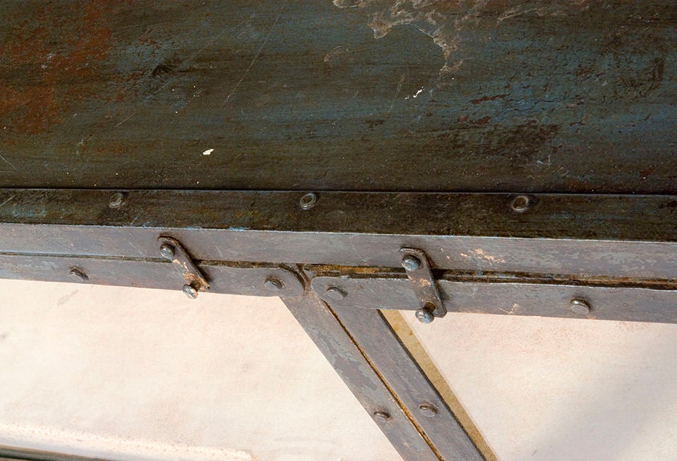 Industrial European Two Shelf Cabinet
