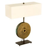 Used Lucky  Brass Pully Lamp