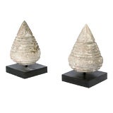Mounted  Lotus Stone Finial