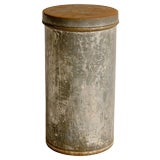 Vintage Large Metal Tin