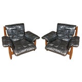Pair of  Sheriff  Chairs by Sergio Rodrigues