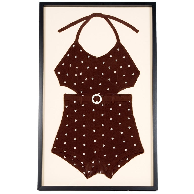 Famed 1930's Women's Bathing Suit at 1stdibs