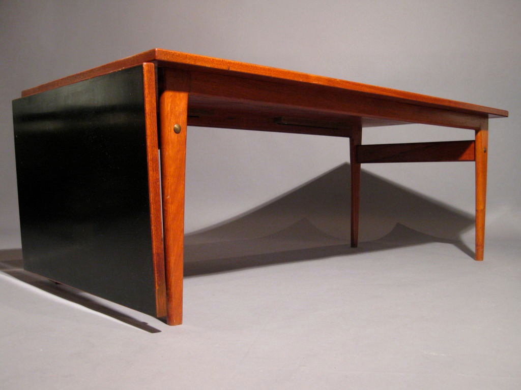 P. Jeppesen Danish Drop Leaf Coffee Table c.1950