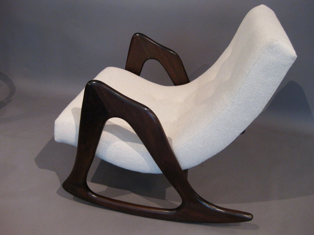 Craft Associates Rocking Chair by Adrian Pearsall c.1960's 3