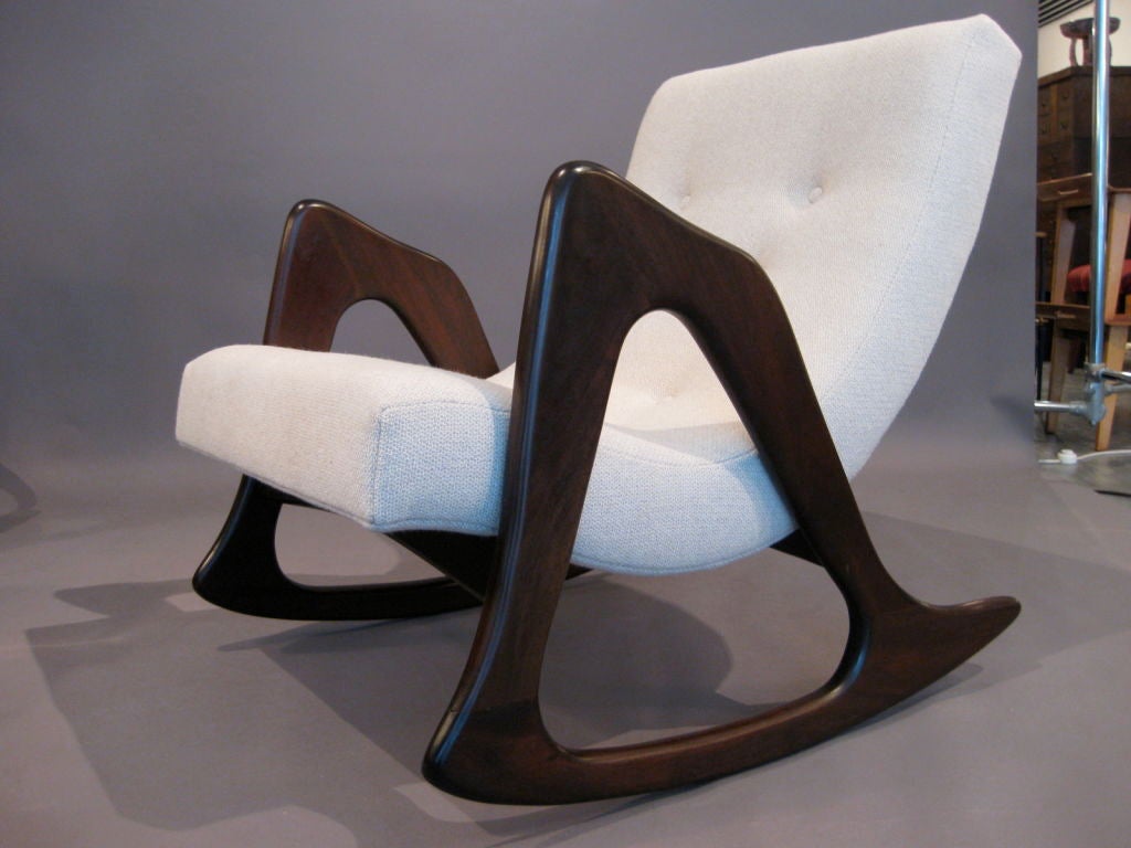 American Craft Associates Rocking Chair by Adrian Pearsall c.1960's