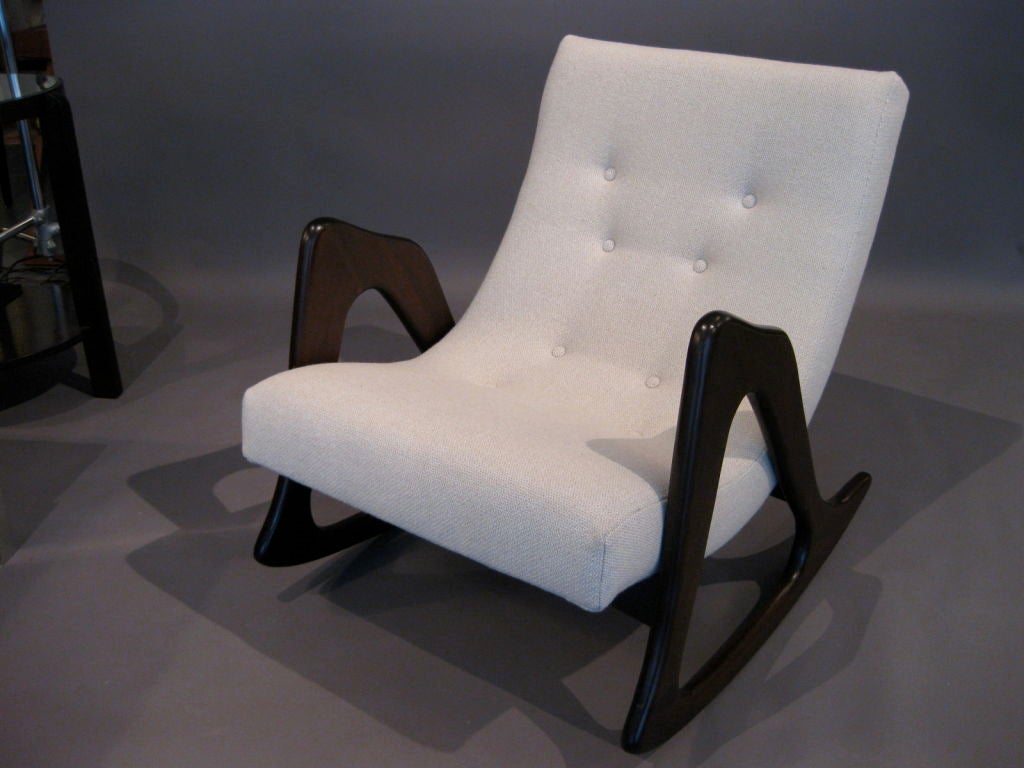 Craft Associates Rocking Chair by Adrian Pearsall c.1960's 2