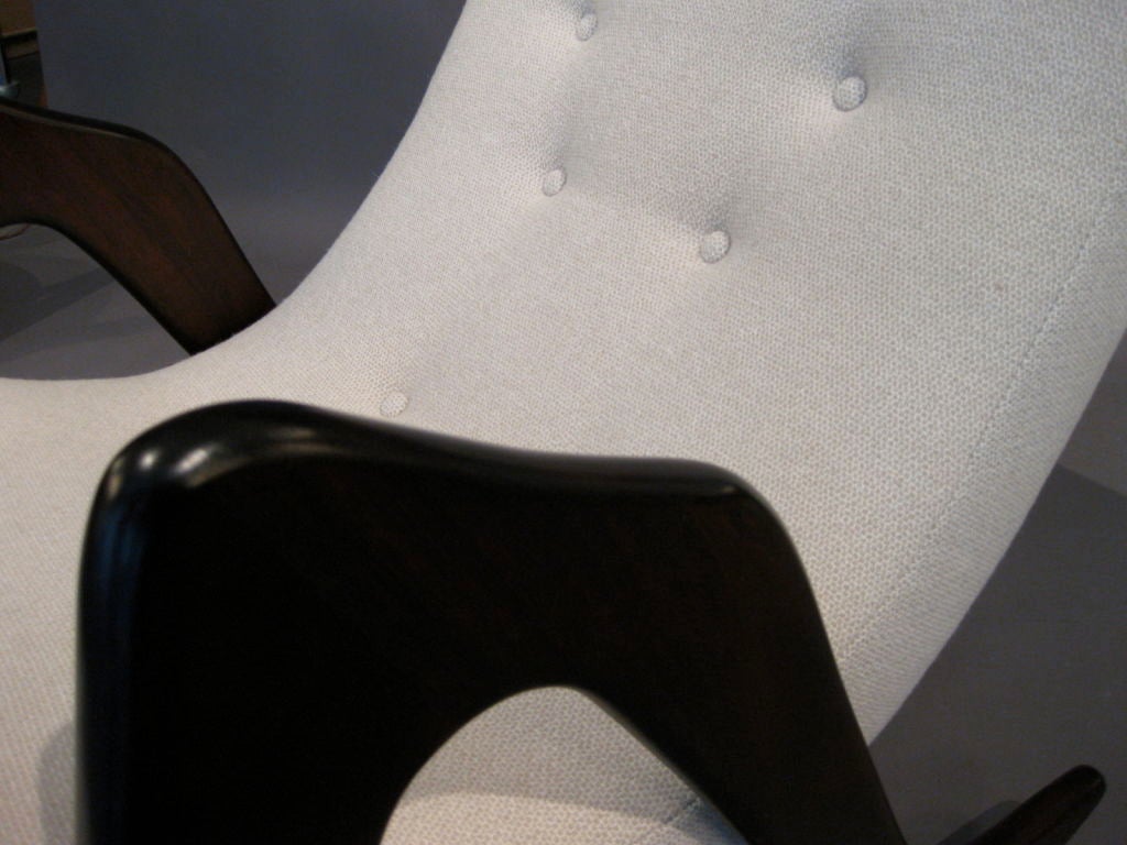 Craft Associates Rocking Chair by Adrian Pearsall c.1960's 4