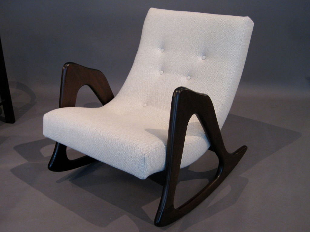 Mid-20th Century Craft Associates Rocking Chair by Adrian Pearsall c.1960's