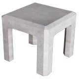 Maitland-Smith Tesselated Marble Side Table c.1970's Signed
