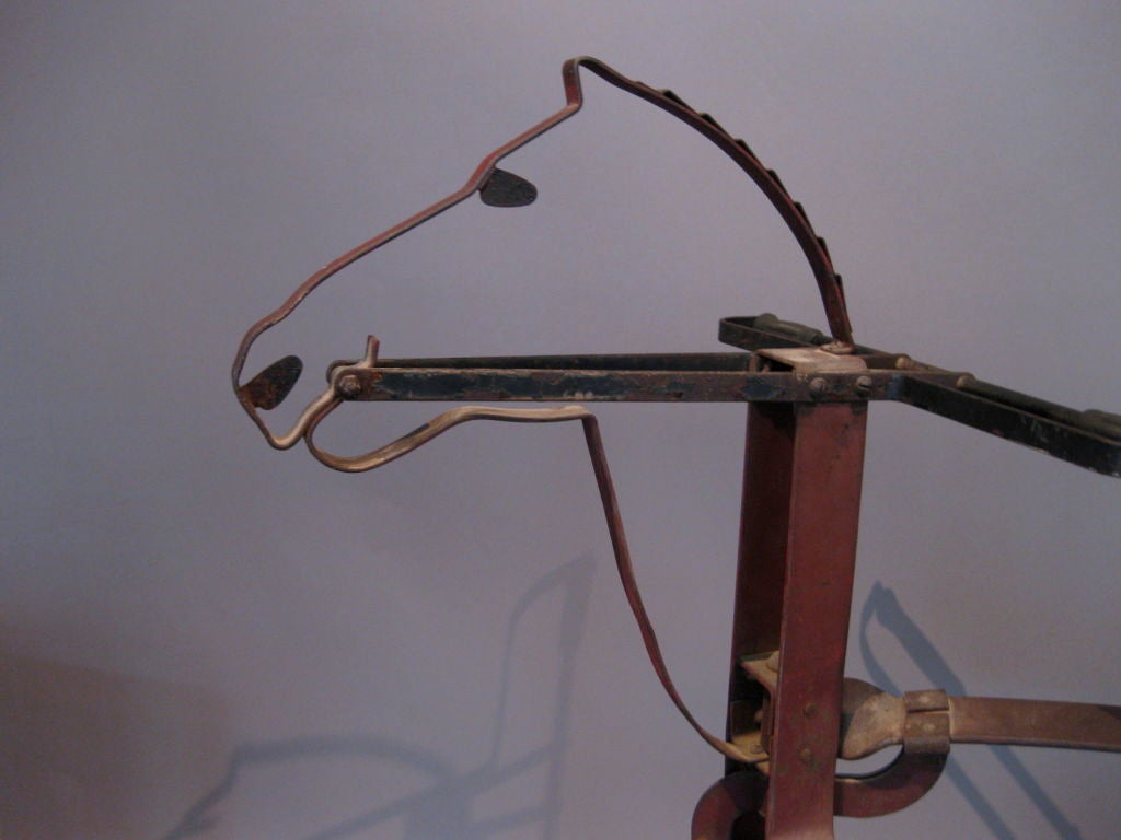 Sculptural Steel Hobby Horse Toy made in 1936 1