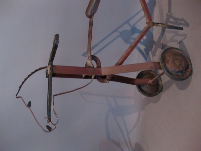 Sculptural Steel Hobby Horse Toy made in 1936 2