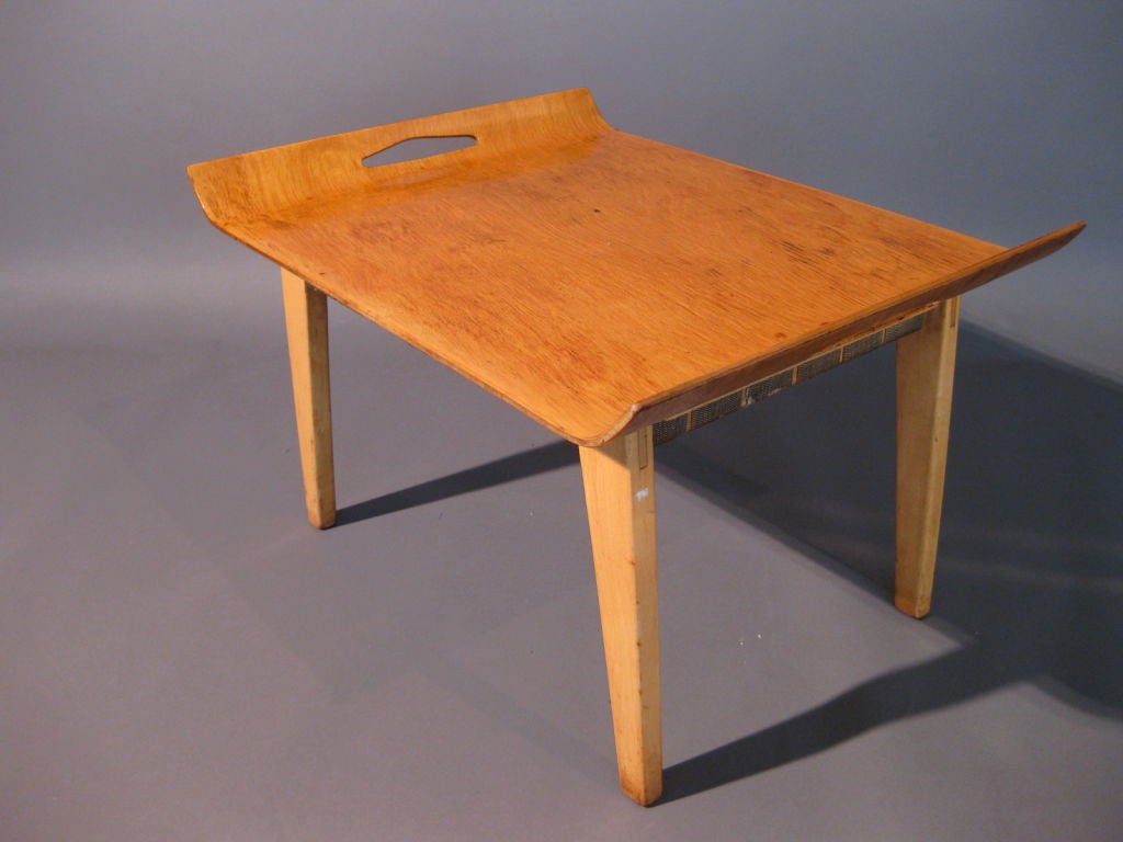 American Pair of Rare Abel Sorensen Tray Tables for Knoll