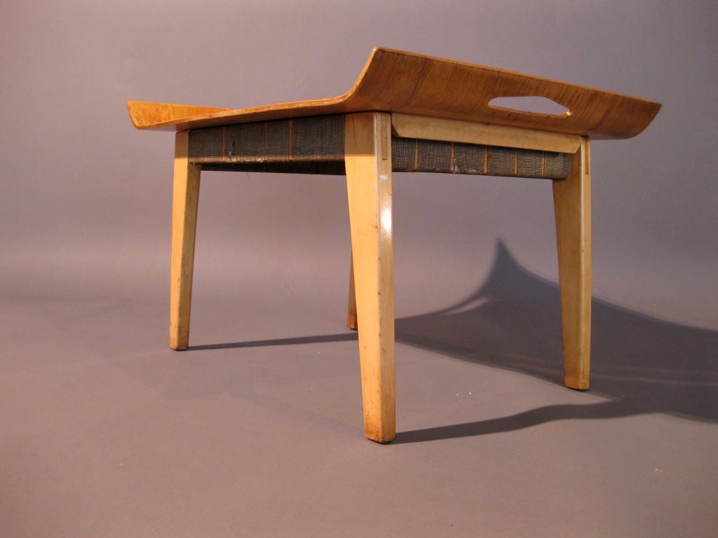 Mid-20th Century Pair of Rare Abel Sorensen Tray Tables for Knoll
