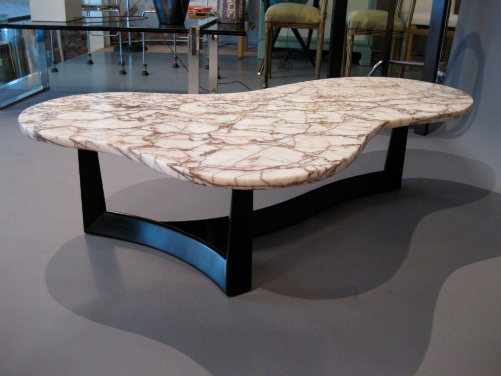 1950's John Widdicomb Free Form Coffee Table