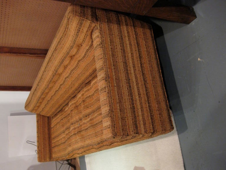 Mid-20th Century Edward Wormley Sofa with Brass Legs for Dunbar c.1950's