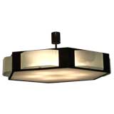 A Hexagonal Chandelier by Fontana Arte Model 2166