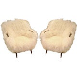 Pair of Mid-Century Club Chairs by Theo Ruth