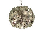 A Crystal Ball Chandelier by Fontana Arte