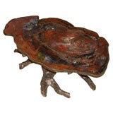 A Rare Large Cocktail Table by Jacques Duval Brasseur A Rare Large Cocktail Table by Jacques Duval Brasseur