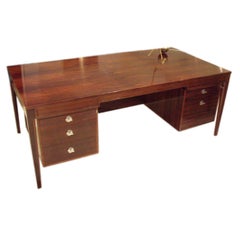 A Rosewood Modernist Desk by Finn Juhl