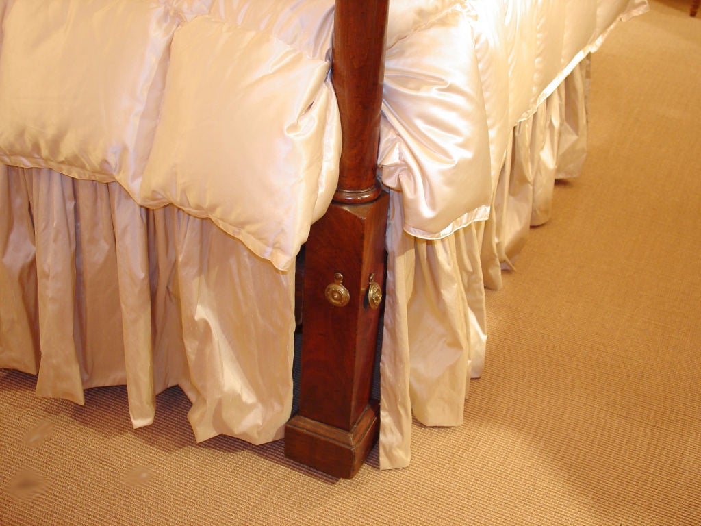 18th Century and Earlier Georgian Canopy Bed