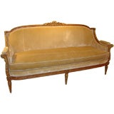 Pair of French Giltwood Settees