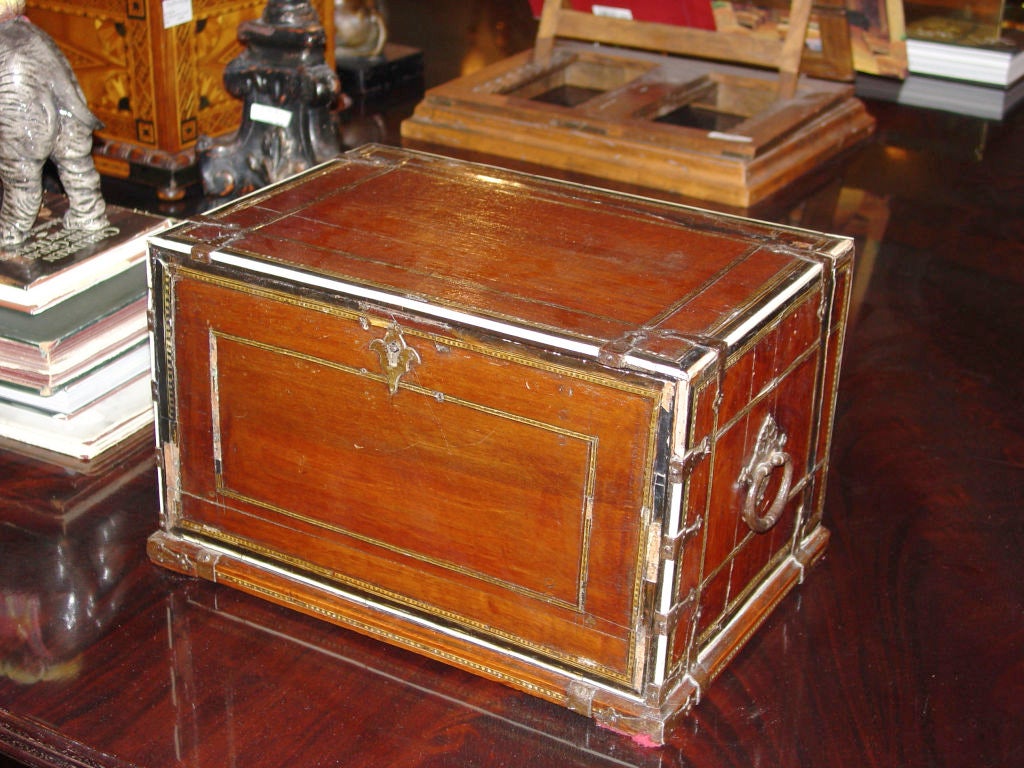 18th Century and Earlier Indian Lock Box