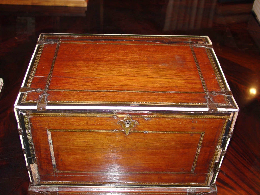 Ivory Indian Lock Box