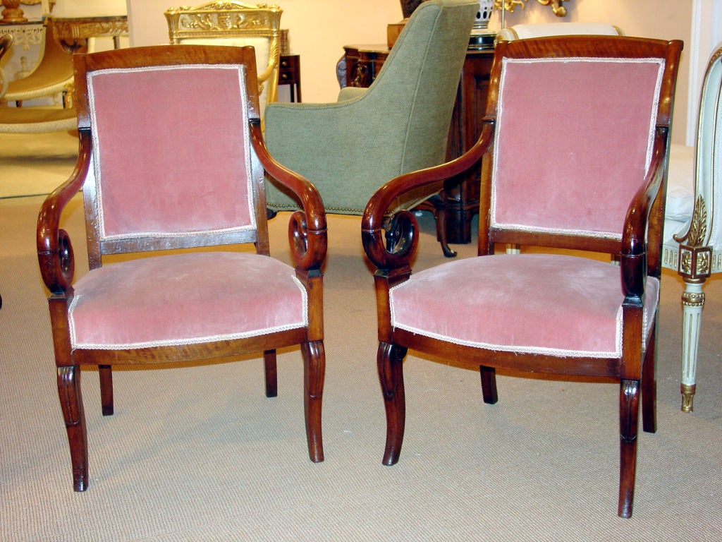 French Mahogany Suite of Furniture