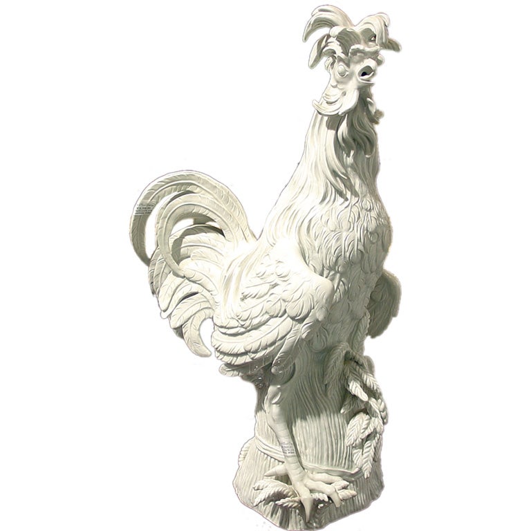 Meissen Porcelain Rooster