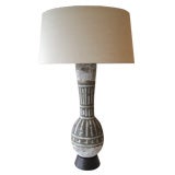 Italian Abstract  Ceramic Lamp