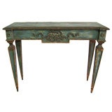 Italian Period 19th Century Painted Console Table