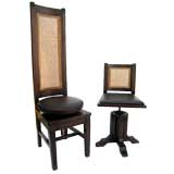 Set of Physician and Patient Examination Chairs