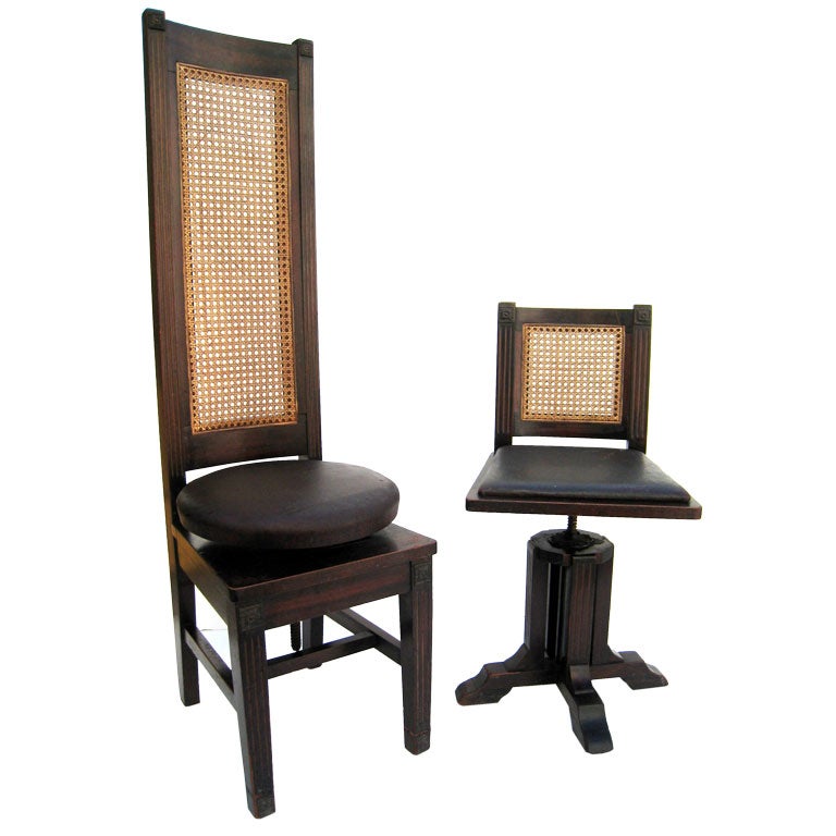 Set of Physician and Patient Examination Chairs
