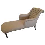 Tufted Napoleon lll Chaise Longues