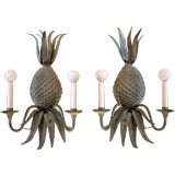 Pair of Italian Tole Sconces