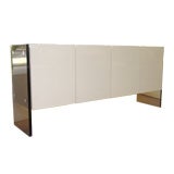 Fabulous Milo Baughman Lucite and Lacquer Sideboard