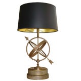 Cool Brass Armillary Lamp