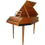 Vintage Harpsichord in Custom Walnut Case