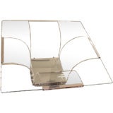 Fabulous Lucite Coffee Table