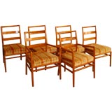 Set of Six Dining Chairs by T.H. Robsjohn-Gibbings