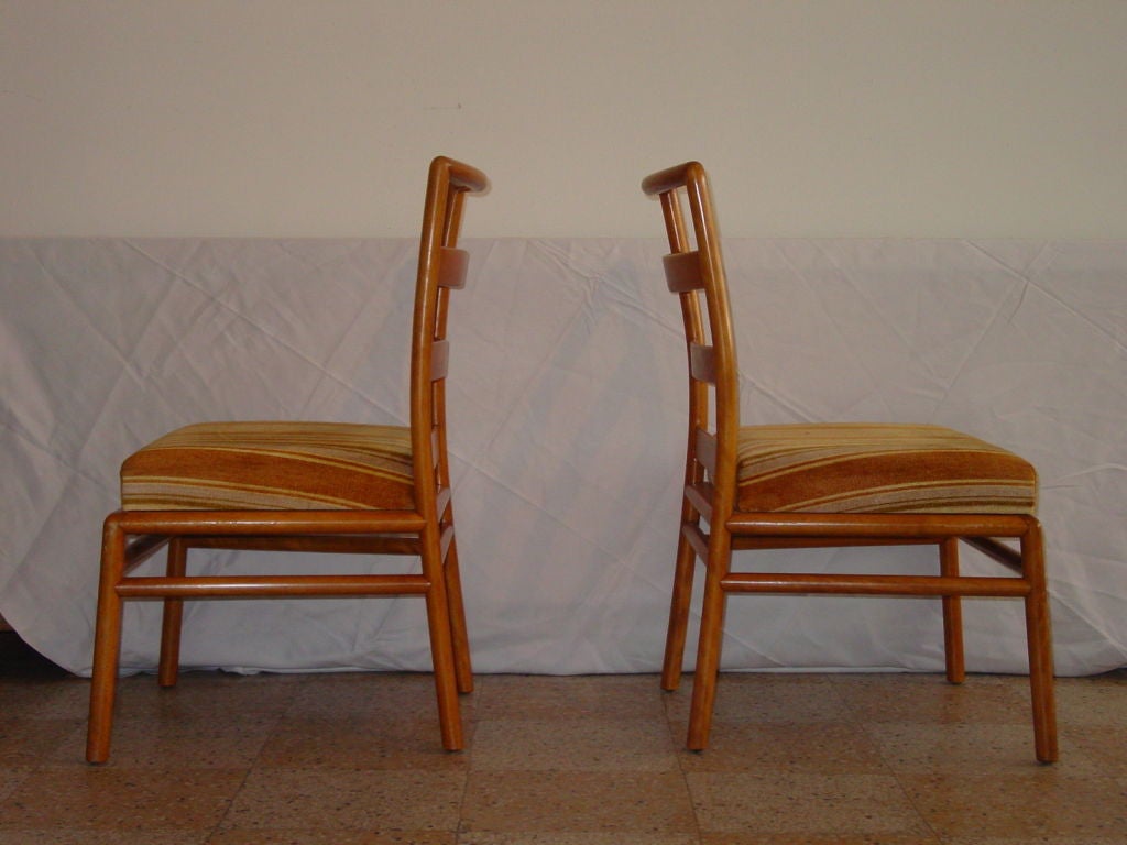 American Set of Six Dining Chairs by T.H. Robsjohn-Gibbings